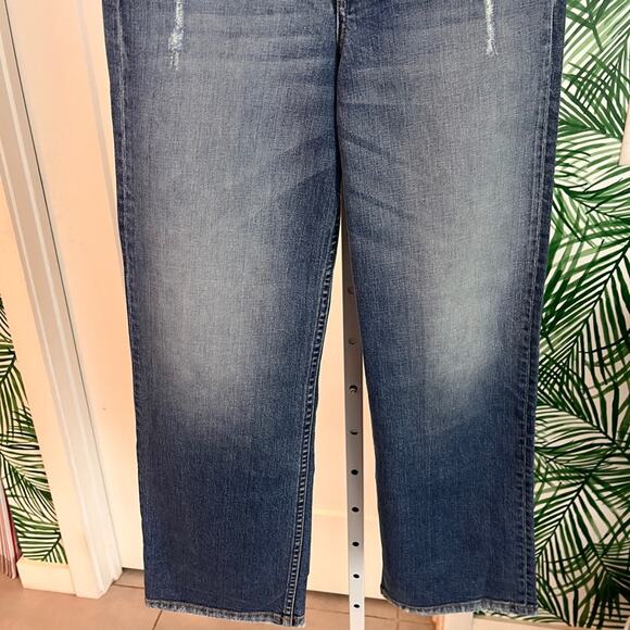 Boyish Mikey High Rise Straight Ankle Jeans in Mercy Island 25 NWT - Picture 4 of 11